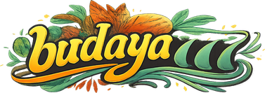 Logo budaya777 berwarna hijau